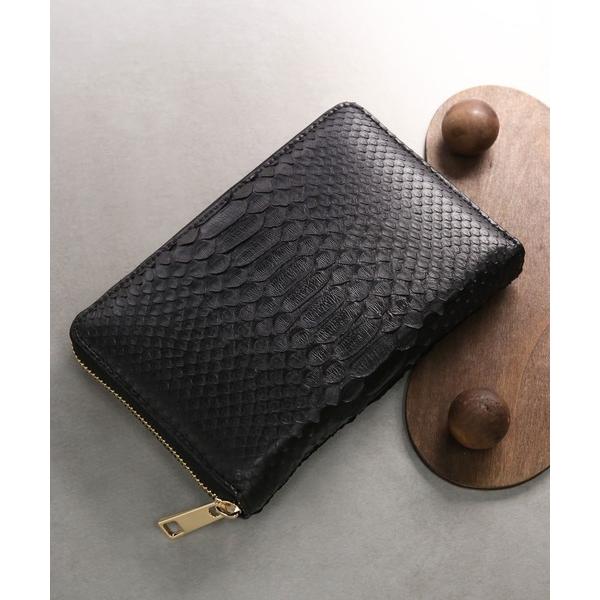 カードケース ダイヤモンドパイソンレザー 通帳ケース