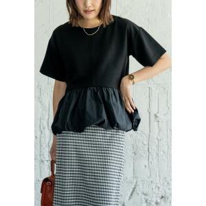 MAISON SPECIAL（メゾンスペシャル） tシャツ 半袖 クロップドデニム