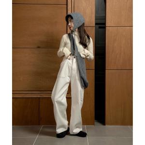 ジーンズ デニム デニムパンツ nuance wave lawgy patch denim / ニュアンスウェーブlawgyパッチデニム レディース