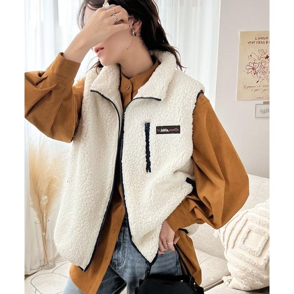 「Java」 ベスト X-LARGE アイボリー レディース