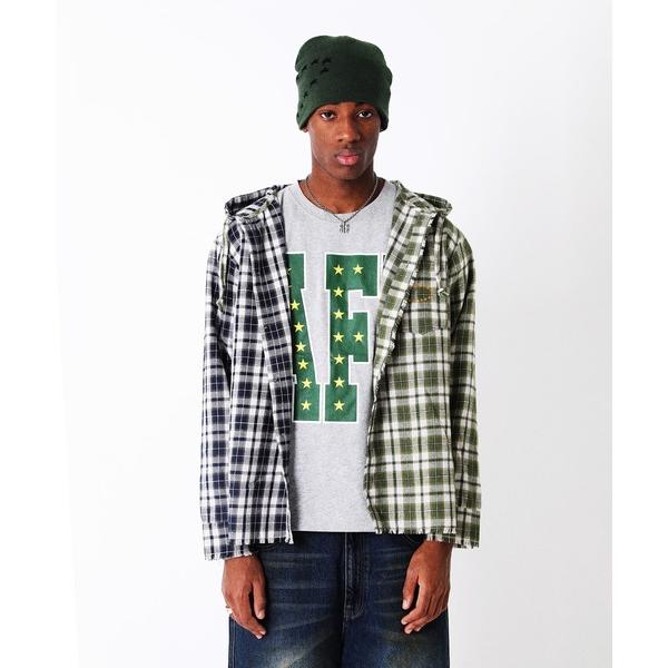 シャツ HOODED SHIRTS メンズ