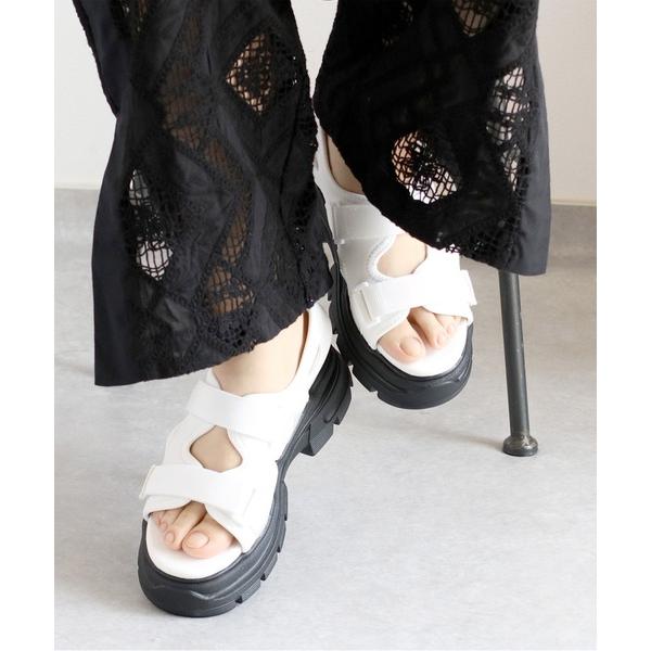 サンダル ボリュームソールスポーツサンダル レディース