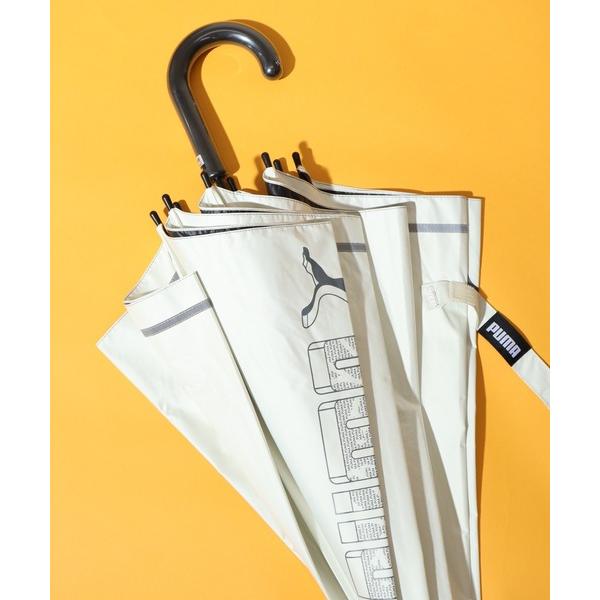 傘 PUMA 晴雨兼用ブラックコーティング反射付６０JＰ傘 キッズ 子供 男の子 女の子