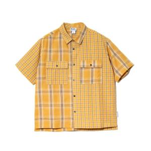 シャツ gym master/ジムマスター　2WAY スナップボタン S/Sシャツ メンズ レディース