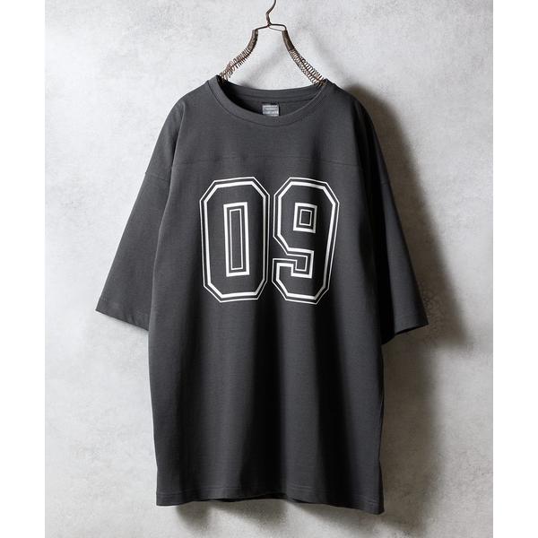 tシャツ HEAVY COTTON NUMBERING FOOTBALL T-SHIRT / ヘビー...