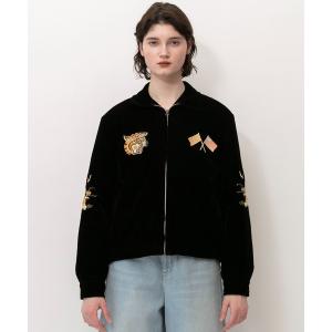 コート アウター 別珍スーベニアジャケット レディース