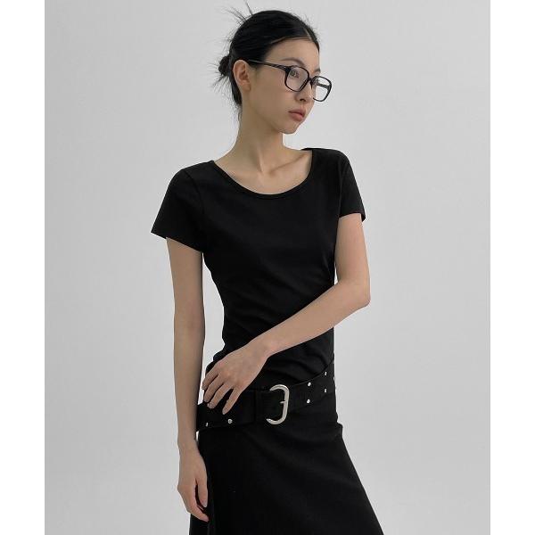 tシャツ 半袖 「MADE」 イズニーUネック半袖Tシャツ レディース
