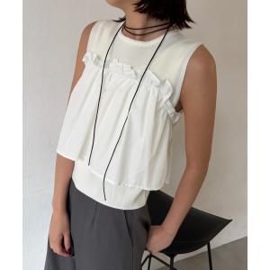 AIC. tシャツ アシンメトリーワンショルダートップス レディース