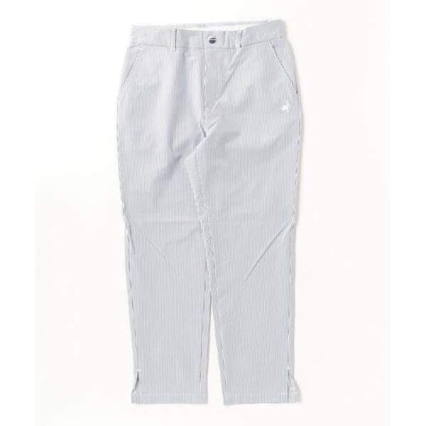 パンツ ルコックスポルティフ ゴルフ  ルコックゴルフ_サッカーストライプ8分丈パンツ レディース