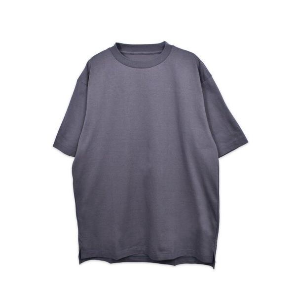 tシャツ 「CUSTOM CULTURE」空紡糸シルケット加工天竺クルーネックTee メンズ