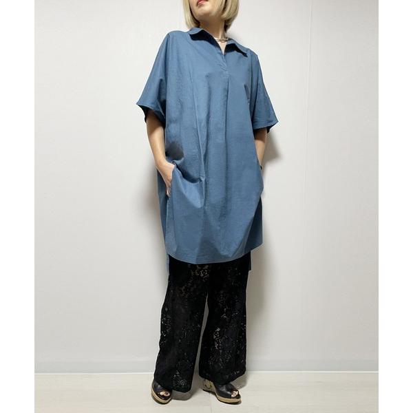 ブラウス シャツ 「Fizz/フィズ」　ドルマンスキッパーシャツ レディース