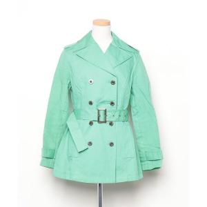 「OLD ENGLAND」 コート 36 グリーン レディース