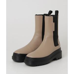 「JILLSTUART shoe」 ショートブーツ S(22.5cm) ベージュ レディース