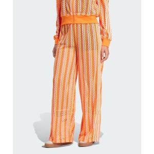 adidas パンツ オリジナルス プレミアム クロシェ トラックパンツ