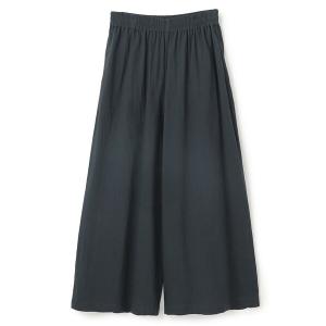 ワイドパンツ パンツ コットンリネンボイル ワイドパンツ レディース