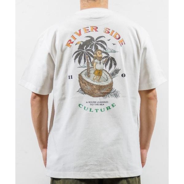 tシャツ RIVER SIDE CULTURE/RSC COCONUT ISLAND Tシャツ (M...