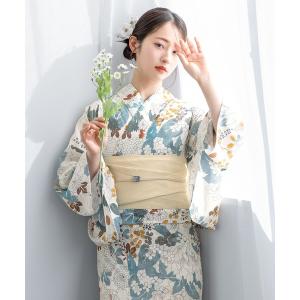 浴衣 「floro by SOUBIEN」浴衣2点セット （浴衣＋半幅帯) レディース