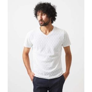 tシャツ 「日本製」リンクスVネック半袖カットソー メンズ