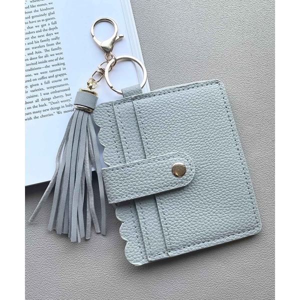 カードケース FReePLACe/フリンジ付きスリムカードケース X12485