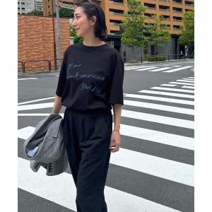 tシャツ 「styling/×KEITA MARUYAMA」エンブロイダリーＴシャツ レディース