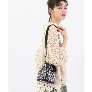 レスポートサック ショルダーバッグ バッグ DRAWSTRING BUCKET XBODY ニュートラルレオパード レディース