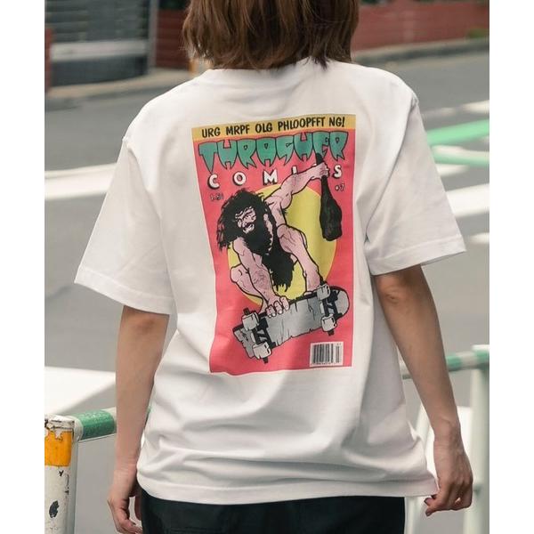 tシャツ COMICS S/S T-SHIRTS THRASHER スラッシャーブランドロゴバックプ...