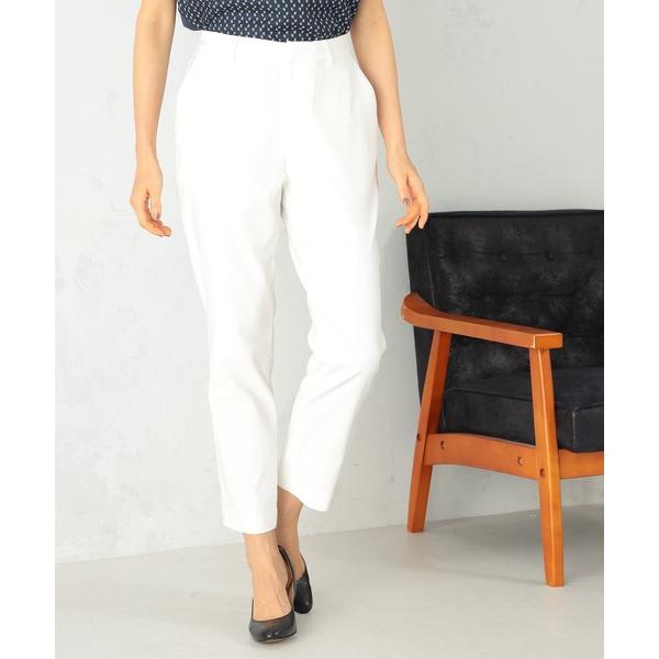 パンツ 「キレメクパンツ」はっ水・ストレッチ　すっきりスリムパンツ レディース