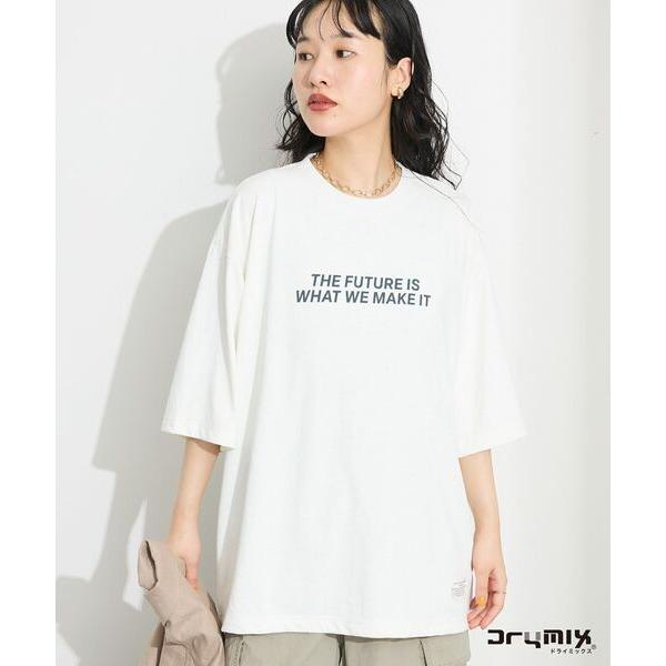 tシャツ 接触冷感/吸水速乾/UVカット DRY-MIX プリントTEE レディース メンズ