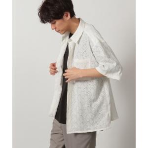 JOHNNY WOLF（ジョニーウルフ） シャツ REINHARDT ルーズ レースシャツ