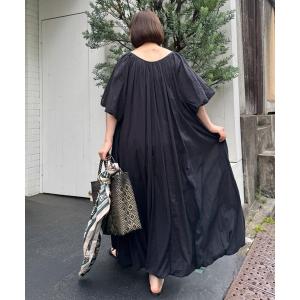 ワンピース 「india」2WAYカフタンバルーンワンピース
