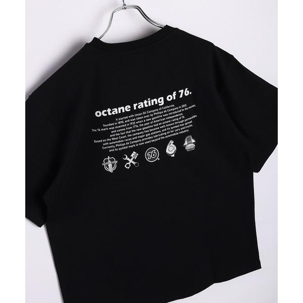 tシャツ 76 ラバープリント 半袖Tシャツ メンズ レディース