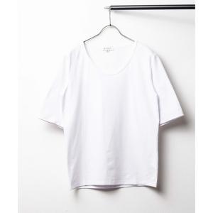 tシャツ /スクープネック　カットソー/ メンズ レディース