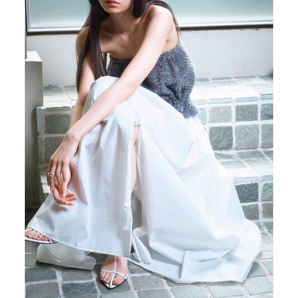 スカート side slit volume skirt