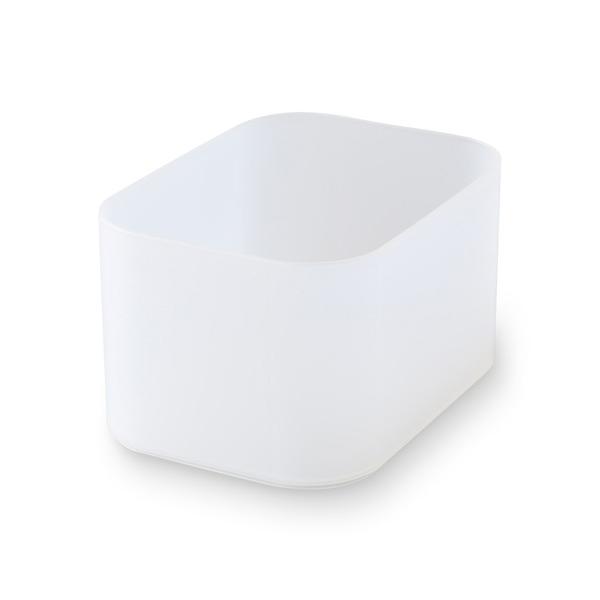 収納 再生ポリプロピレン入りメイクボックス　１／２横ハーフ　約１５０×１１０×８６ｍｍ