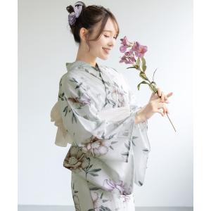 浴衣 「floro by SOUBIEN」浴衣2点セット （浴衣＋兵児帯) レディース