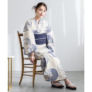 浴衣 「floro by SOUBIEN」浴衣2点セット （浴衣＋兵児帯) レディース