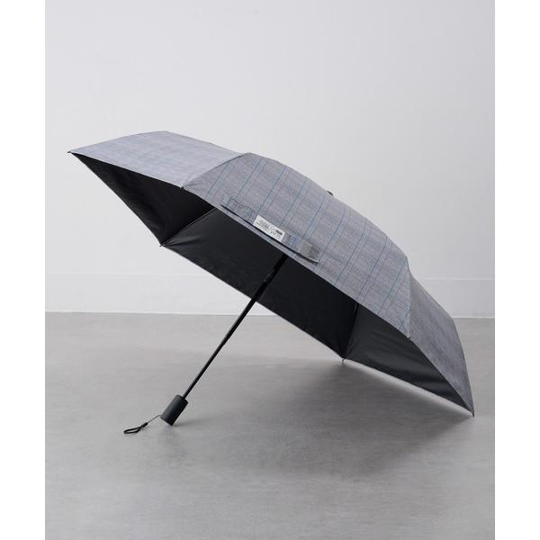 折りたたみ傘 「SETUP7」PU軽量グレンチェック自動開閉 UVカット 晴雨兼用 折りたたみ傘 2...