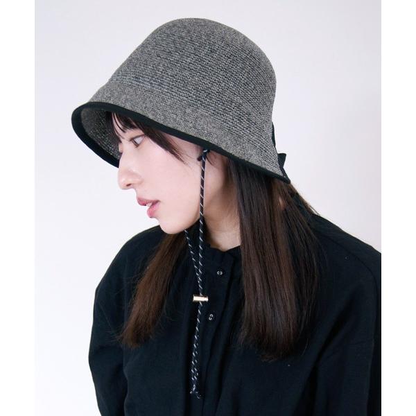 帽子 ハット フリンジライン ハット レディース