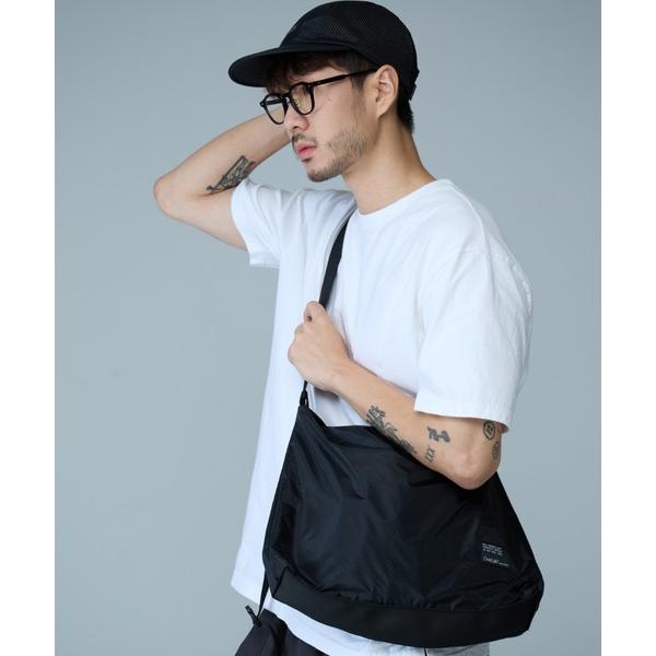 ショルダーバッグ 「OverLab/オーバーラボ」ラージサコッシュバッグ メンズ レディース