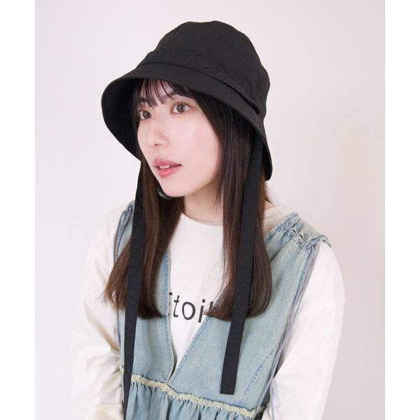 帽子 ハット テープ リボンバケットハット レディース メンズ