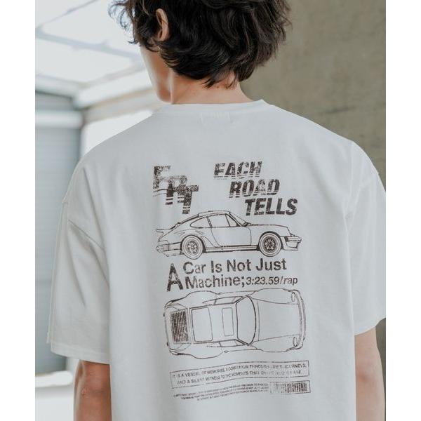 tシャツ 「UNISEX」モーターカーイラストTシャツ レディース メンズ