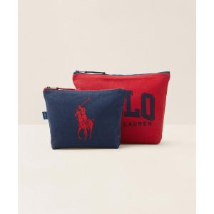 ポーチ Polo アイコン ポーチ セット オブ 2 レディース