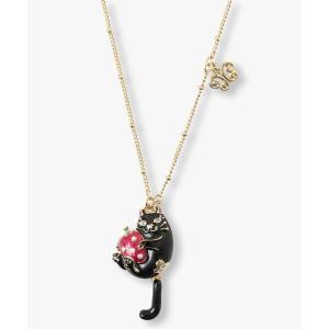 ANNA SUI（アナスイ） ネックレス 黒猫モチーフ ネックレス レディース