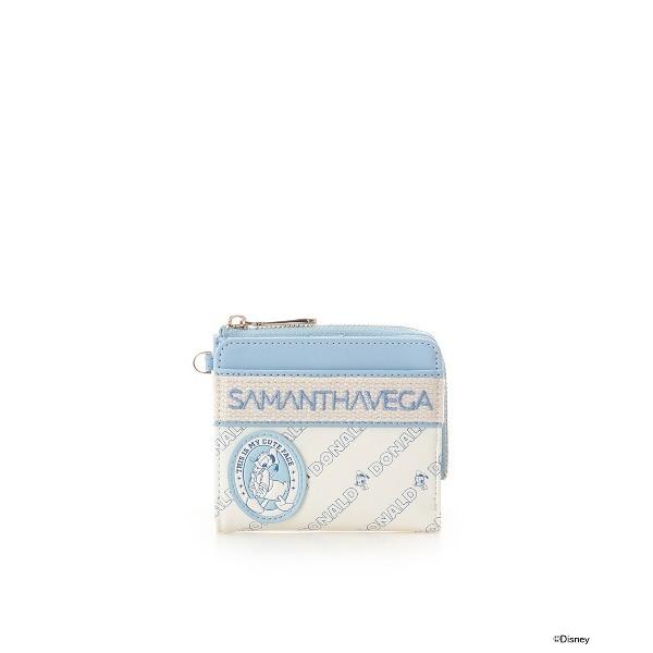 財布 「ミッキーマウス＆フレンズ」折財布（ドナルドダック） レディース
