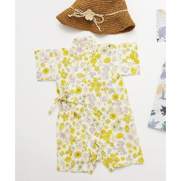 浴衣 「ベビー/綿100％」甚平 キッズ 子供 男の子 女の子