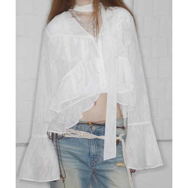 ブラウス シャツ 「NOT KNOWING」Bohem Chiffon Blouse / 「ノットノ...