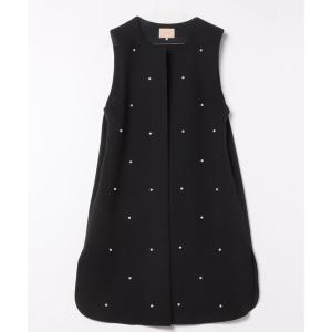 「Rose Tiara」 コート 42 ブラック レディース