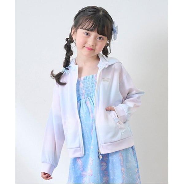 パーカー  UVカット　ZIPパーカ キッズ 子供服 女の子