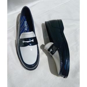 長靴 レインブーツ 「HARUTA」ハルタ　ラバーレインローファー　CK100 レディース
