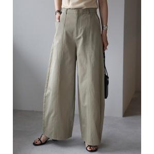 パンツ センターシームワイドストレートパンツ レディース｜ZOZOTOWN Yahoo!店